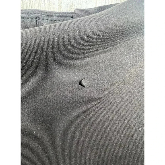 Lululemon Women's Black Forget the sweat Ankle Leggings Size 4 Mesh Activewear - Picture 8 of 11